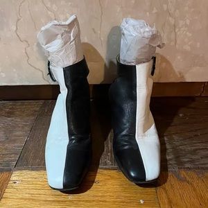 Fluevog tasty vog Dorothy black and white 7